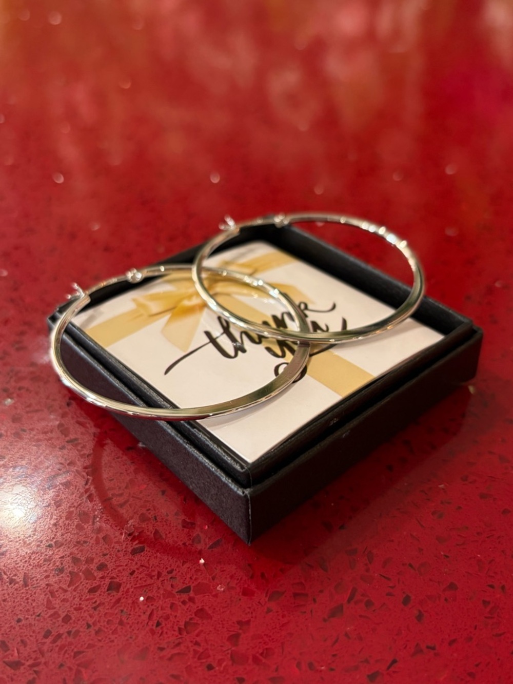 Classic Silver Hoop Earrings - Women Accessories